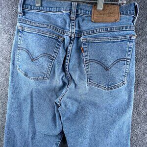 VTG Levi’s Orange Tab Women Size 10 Med Cotton Spandex Denim Jeans Slim Tapered